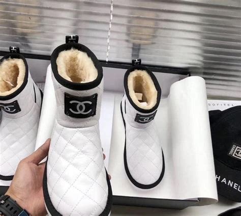 chanel ugg boots|white chanel boots 2020.